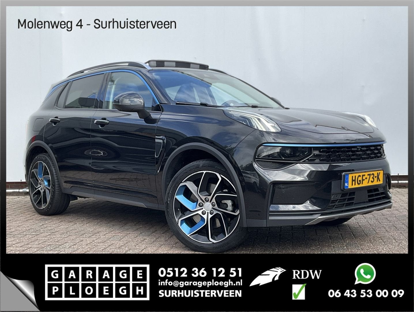 Lynk&Co 01 1.5 PHEV Panorama Adap.Cruise 360°Cam Trekhaak St, Autos, Lynk & Co, Entreprise, Hybride Électrique/Essence