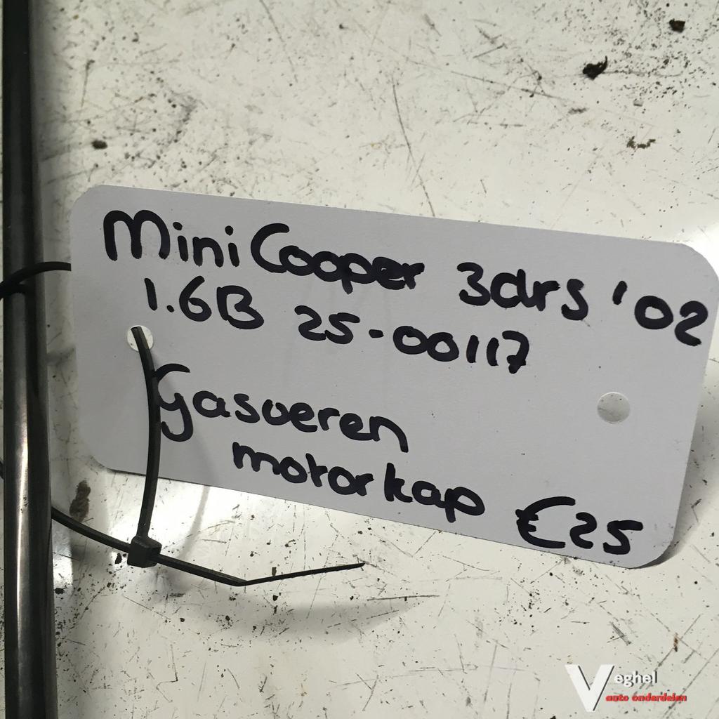 Mini Cooper 2003 1.6B 2500117  Gasveren set voor, Autos : Pièces & Accessoires, Carrosserie & Tôlerie, Utilisé, Enlèvement ou Envoi