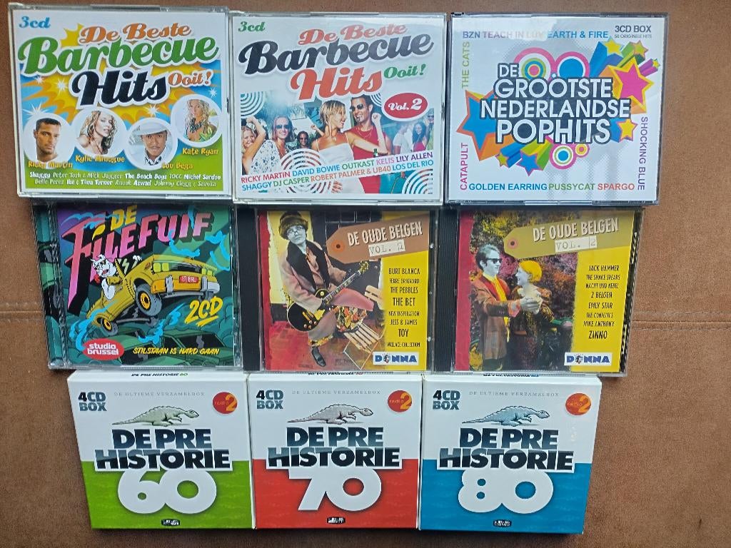 CD * POP-ROCK-AMBI-HITS-DISCO ... * 8 € PER CD BOX, Ophalen of Verzenden, Zo goed als nieuw