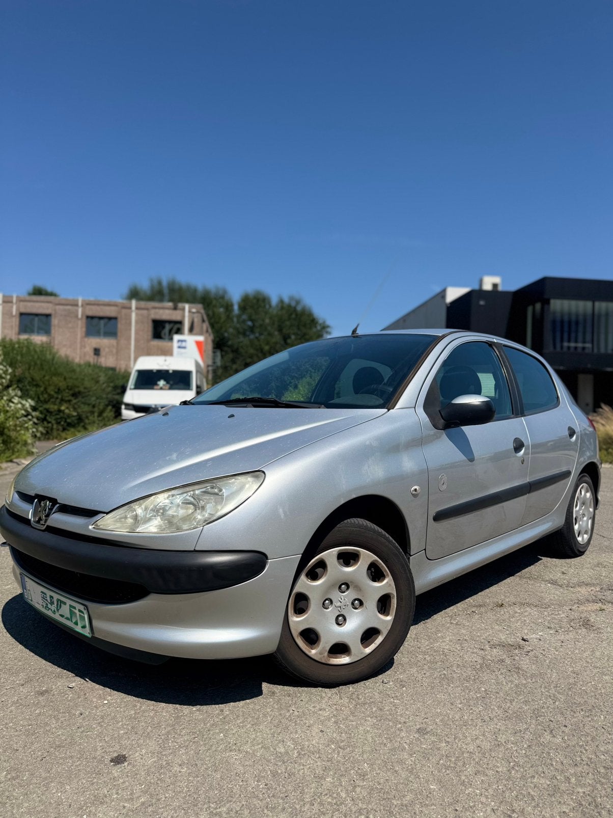 Peugeot 206 1.4 essence prete à immatriculer, Autos, Peugeot, Argent ou Gris, Achat, Boîte manuelle, 5 portes