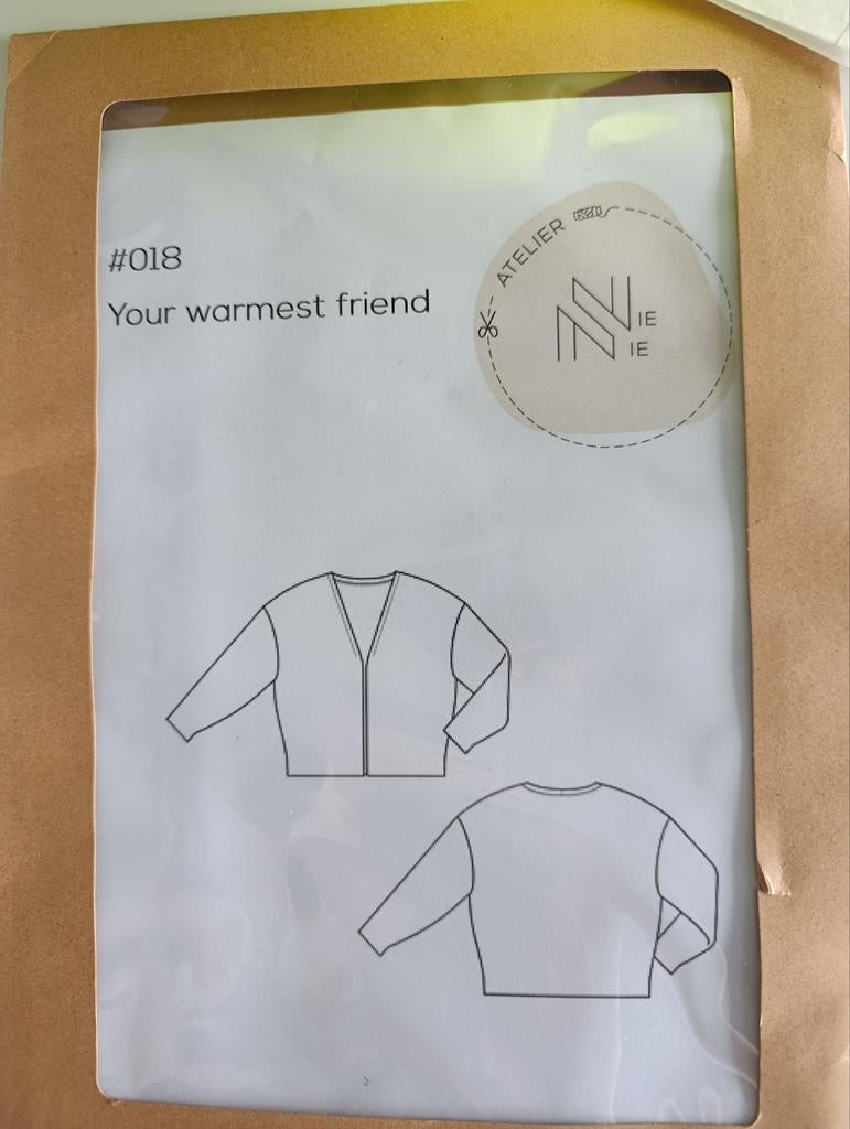 Cardigan patroon, Hobby en Vrije tijd, Kledingpatronen, Ophalen of Verzenden
