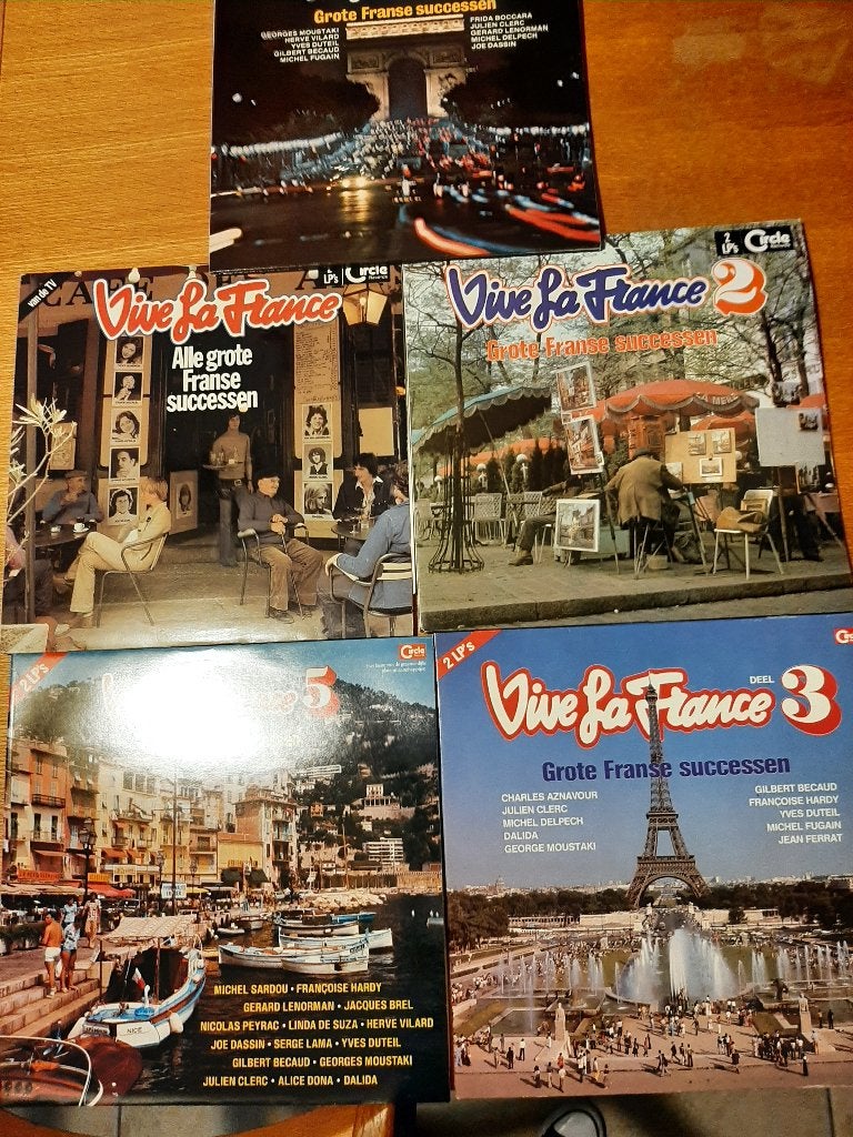 Série Vive la France (1 à 6), CD & DVD, Vinyles | Compilations, Enlèvement ou Envoi