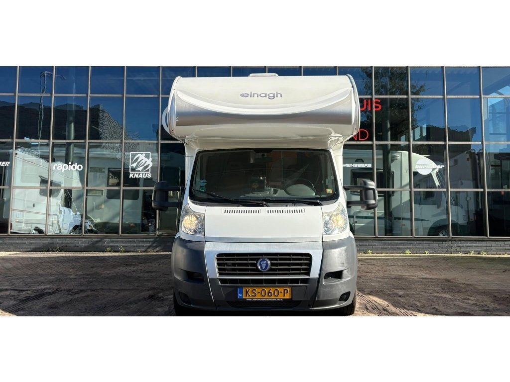 Elnagh Baron 47 D 2XAirco,FaceToFace,6Pers, Caravans en Kamperen, Alkoof, Ringverwarming, Elnagh, Bedrijf