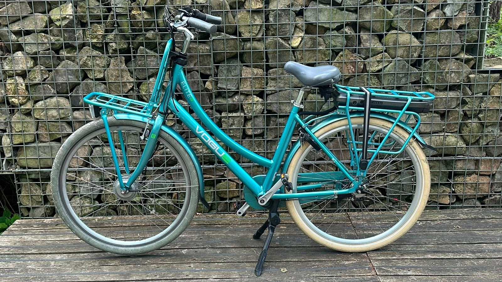 Mooie elektrische omafiets (Nederlandse merk), Ophalen, Zo goed als nieuw