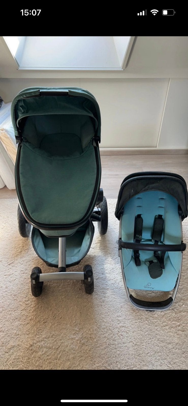 Quinny kinderwagen 2in 1, Ophalen, Zo goed als nieuw, Kinderwagen, Quinny