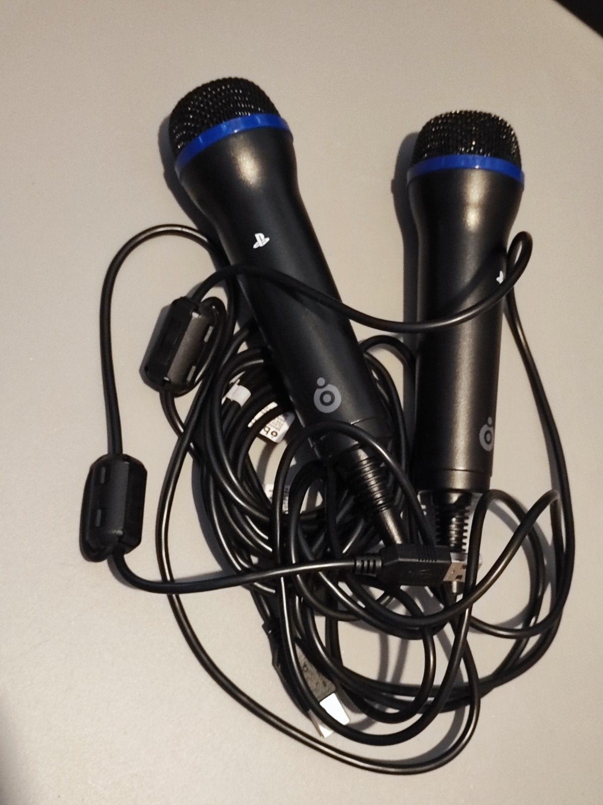 MICROPHONE USB PLAY STATION x 2, Enlèvement, Comme neuf