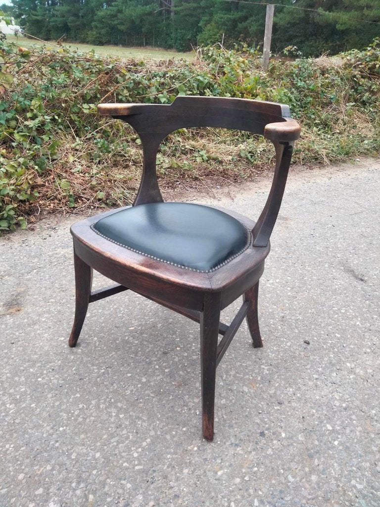 Bijzondere Art Deco fauteuil stoel brocante, Ophalen