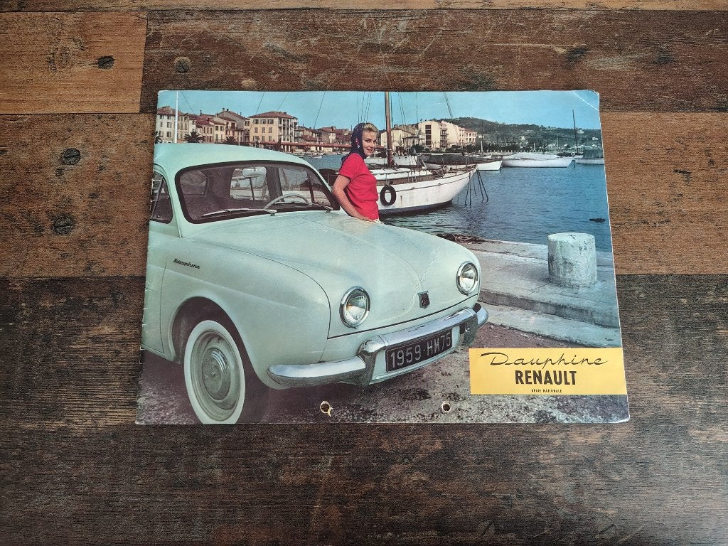 Folder: Renault Dauphine (1959), Envoi, Renault