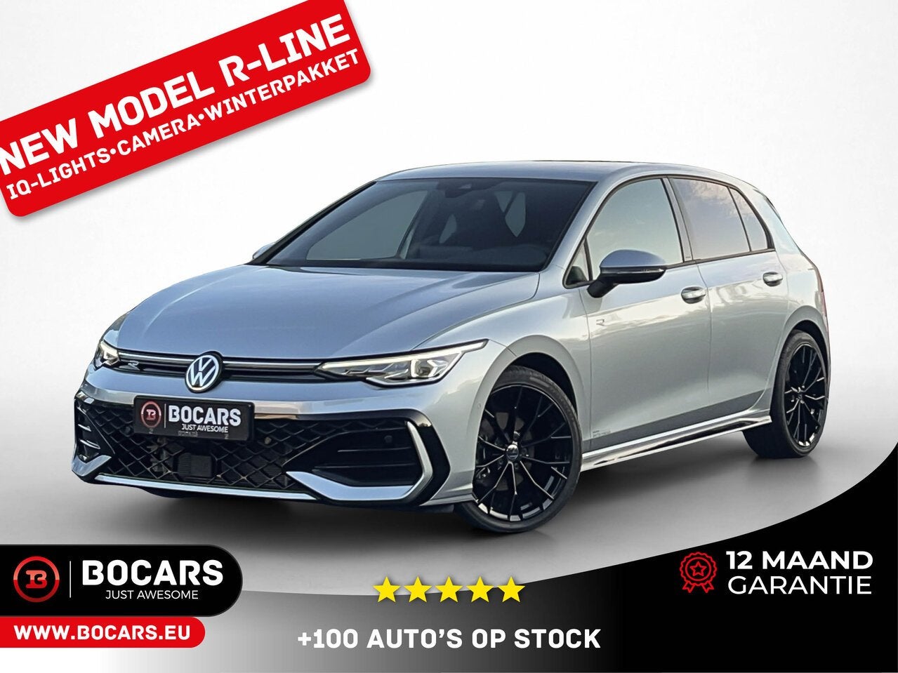 Volkswagen Golf R-Line 8,5, Autos, 0 kg, Argent ou Gris, https://public.car-pass.be/vhr/6cc6fe41-439d-47da-8566-eaab4fbfa005, Euro 6