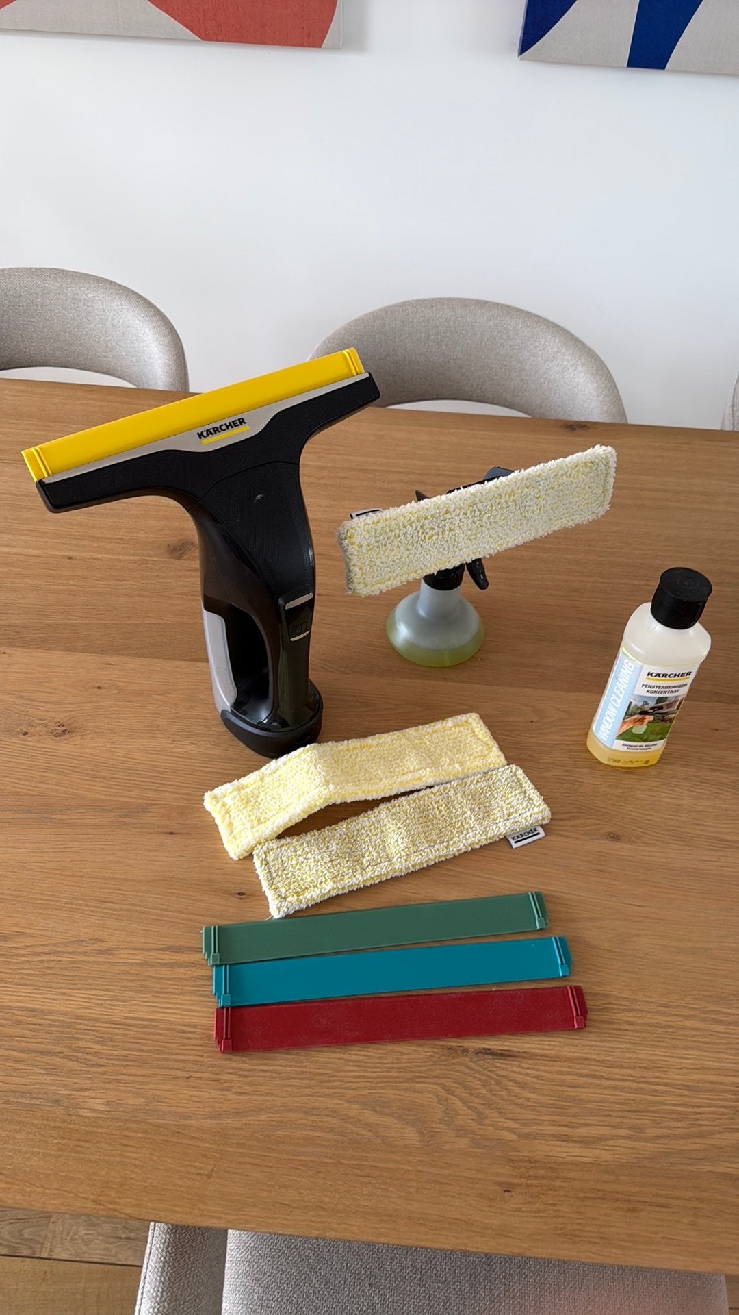 Nettoyeur vitre karcher wv 6 multi edition, Enlèvement, Essuie-vitre ou Raclette