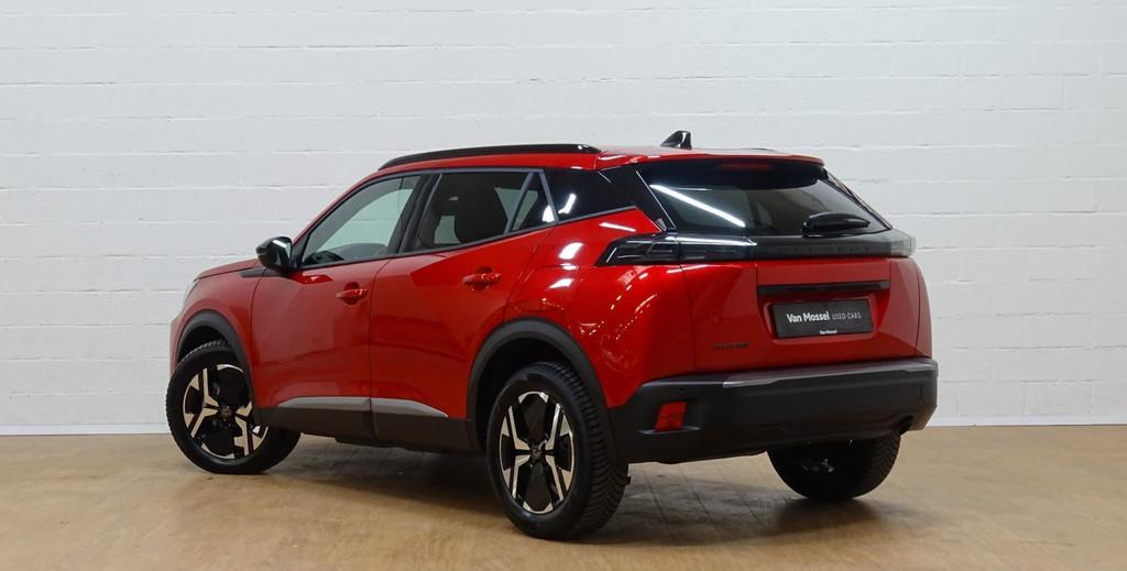 Peugeot 2008 1.2 HYBRID 136 e-DSC6 Allure, Auto's, Stof, Zwart, 136 pk, 5 zetels