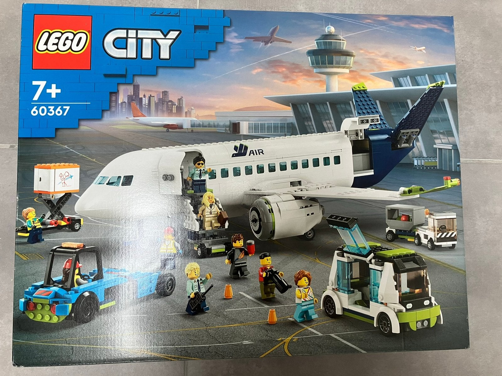 Lego 60367 vliegtuig lego city, City, Lego, Nieuw, Ophalen of Verzenden