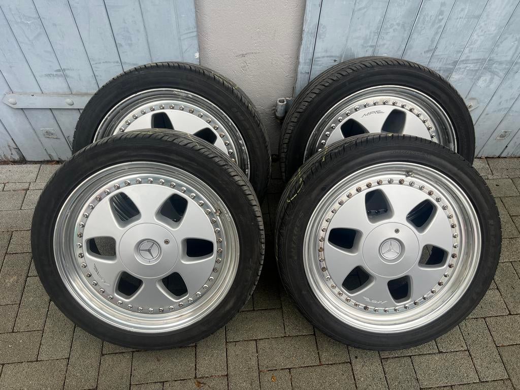 MAE Mach1 18 inch Velgen Mercedes W124 W201 W210 W202, Auto-onderdelen, Banden en Velgen, Ophalen, 18 inch, Velg(en)