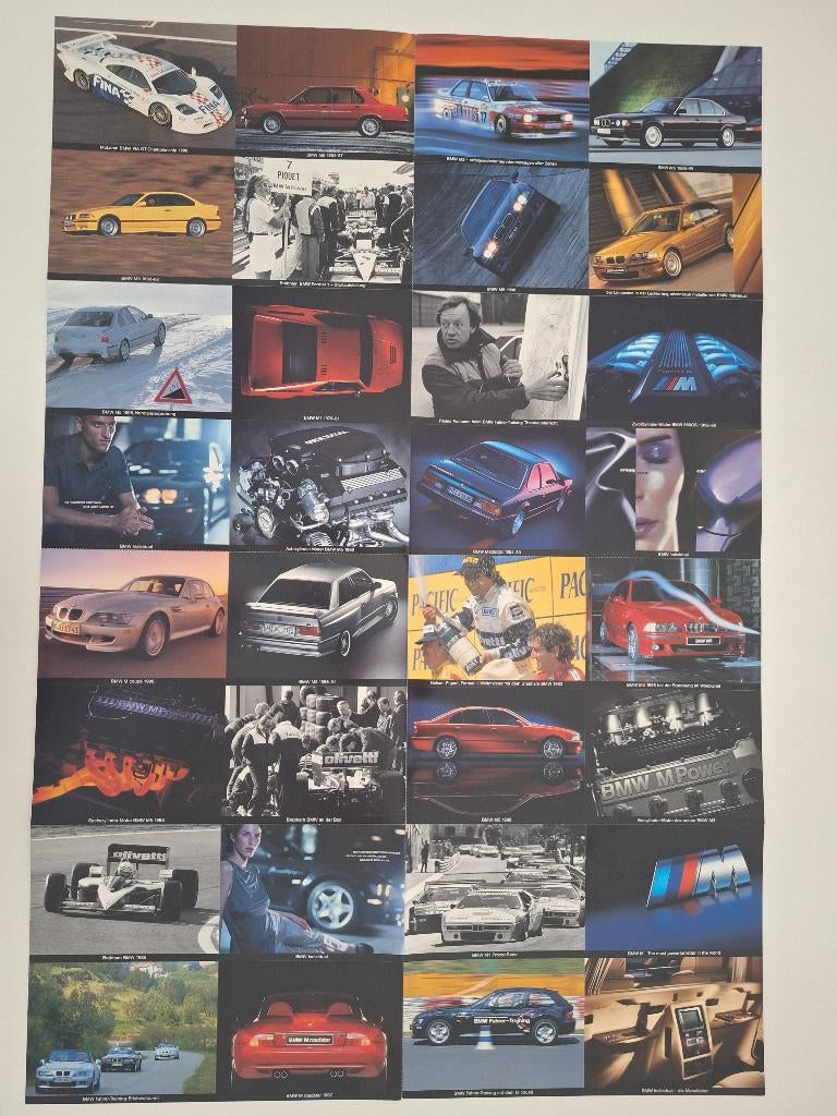 BMW M 1999 brochure poster historique, Enlèvement ou Envoi, Comme neuf, BMW