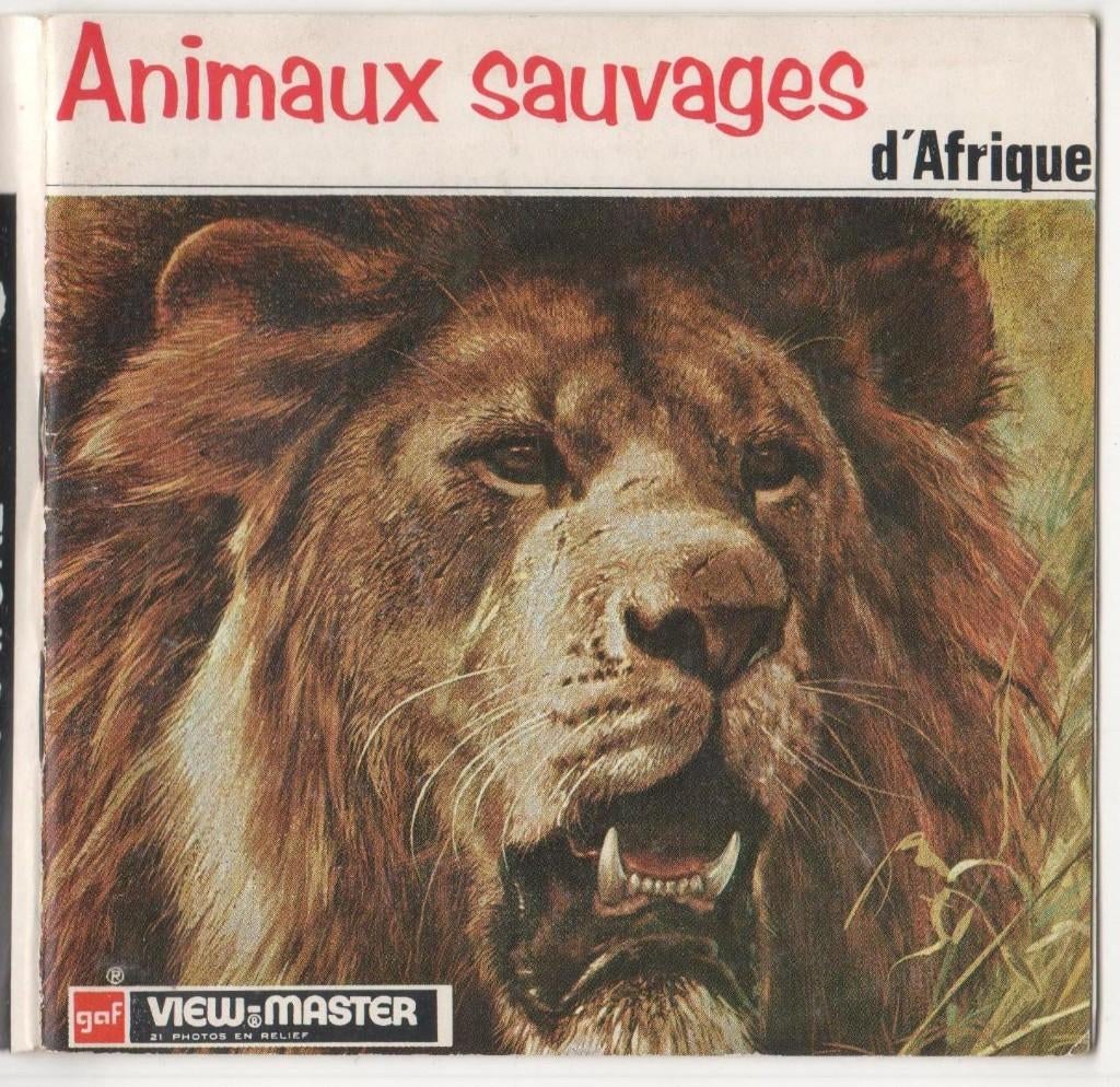 View-master Wilde dieren van Afrika D 111 FR, Ophalen of Verzenden
