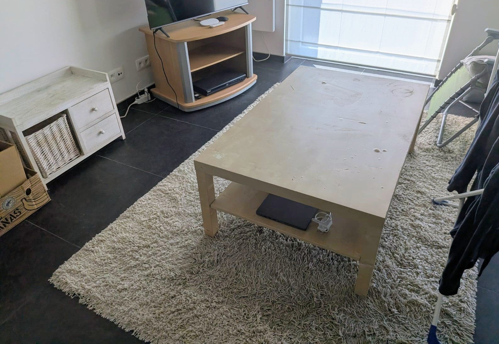Tv meubel /  kastje /salon tafel  / tapijt.., Maison & Meubles, Mobilier complet, Enlèvement