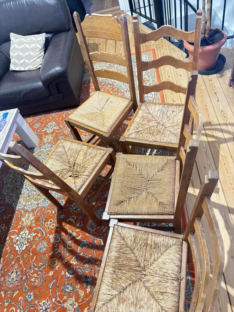 5 Chaise, Maison & Meubles, Enlèvement, Utilisé, Cinq, Six Chaises ou plus