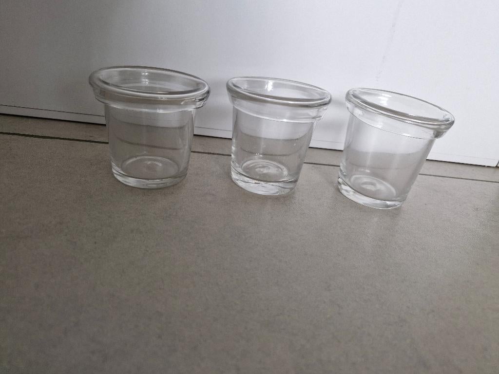 3 kaarsenhouders voor €2, Verzenden, Gebruikt, Minder dan 25 cm