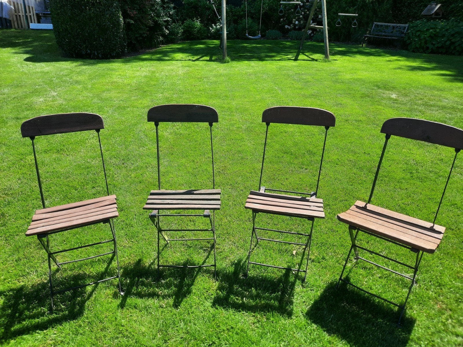 Retro tuinstoelen, Tuin en Terras, Ophalen
