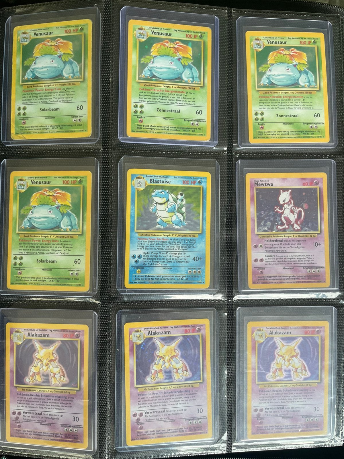 Vintage pokemon kaarten te koop, Enlèvement ou Envoi, Comme neuf, Plusieurs cartes, Foil