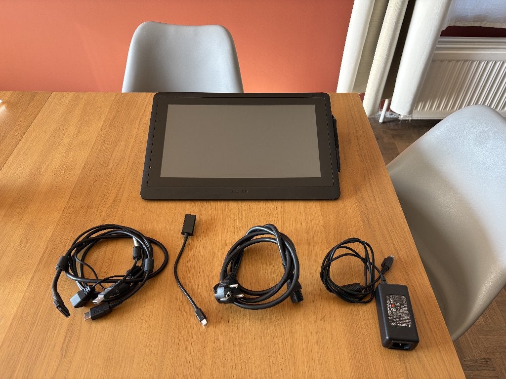 Tablette graphique Wacom Cintiq 16, Informatique & Logiciels, Enlèvement, Comme neuf, Filaire, Wacom