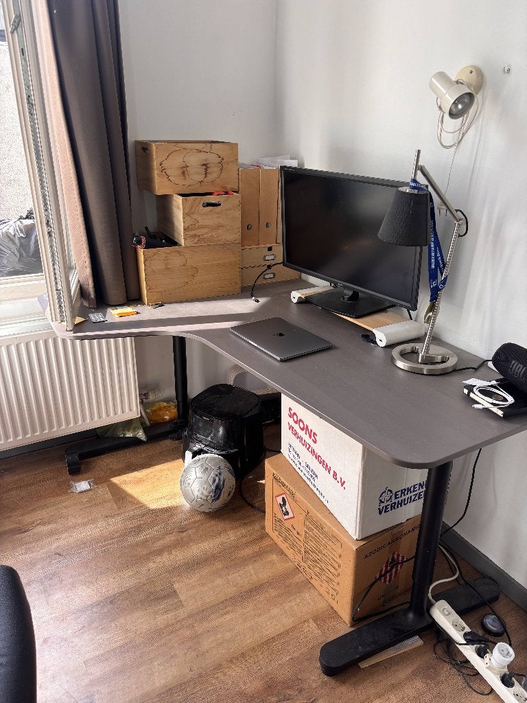 Bureau, Ophalen, 160 cm, Gebruikt, Scandinavisch