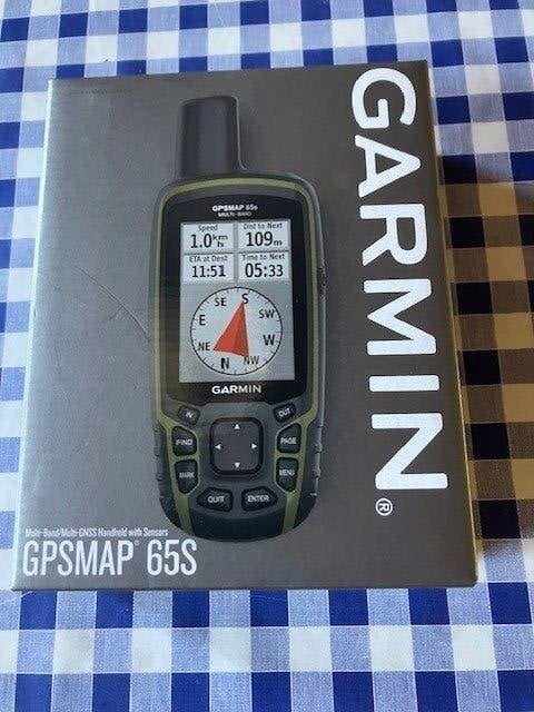 Garmin GPSMAP 65S + handleiding, Ophalen, Zo goed als nieuw, Navigatie of Gps