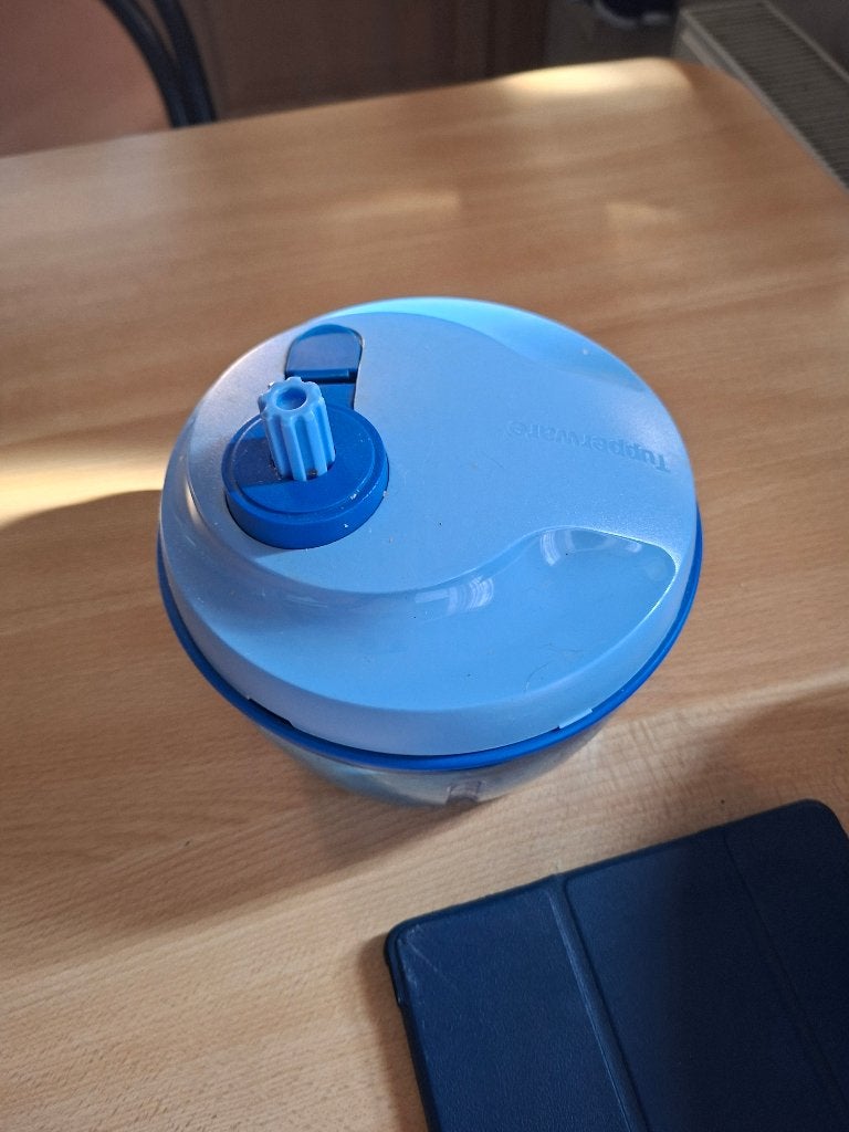 Tupperware Quick Chef, Enlèvement ou Envoi, Utilisé, Bleu