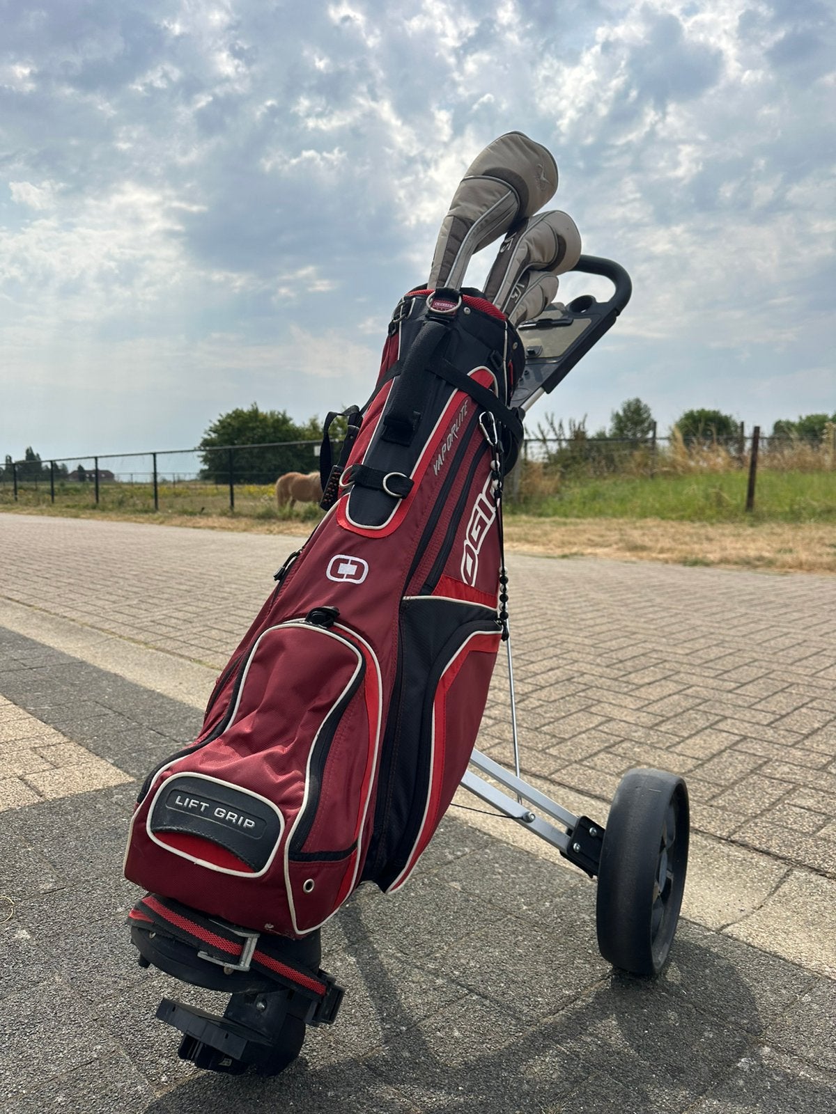 Complete Golfset Beginner -Voit V5 Clubs, OGIO Tas & Trolley, Sports & Fitness, Golf, Enlèvement, Utilisé, Set, Autres marques