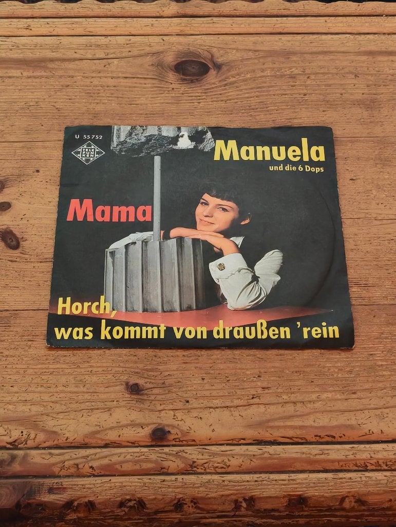 Single van Manuela Und Die 6 Dops, Cd's en Dvd's, Vinyl Singles, Gebruikt, 7 inch, Overige typen, Schlager