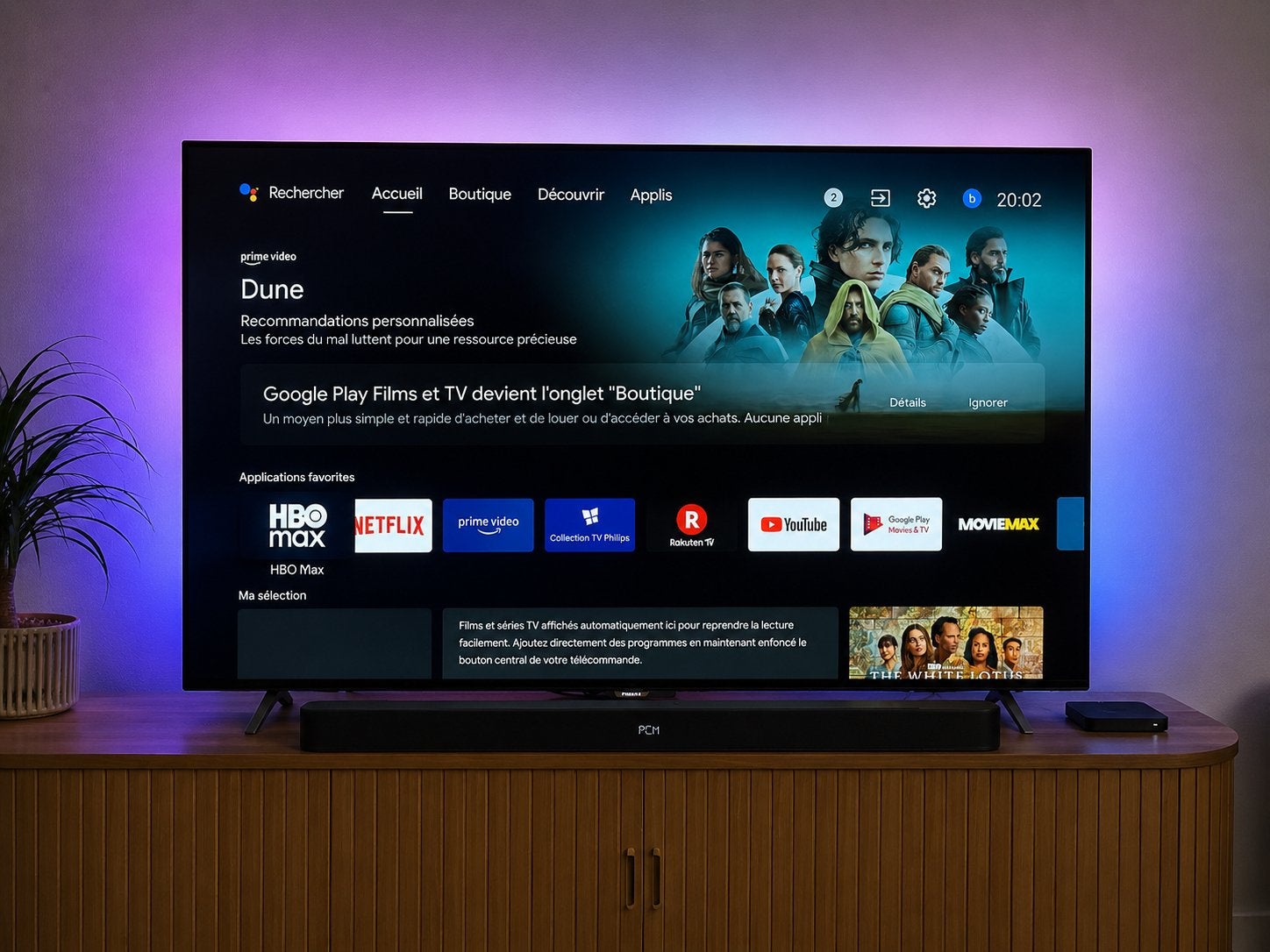 Philips OLED Ambilight 55” – Modèle 55POS9002/12, Philips, 40 à 60 cm, Enlèvement, Utilisé