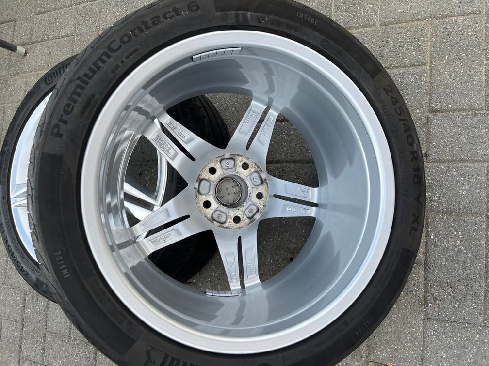 Audi A4 Speedline S-line 18 inch velgen, Auto-onderdelen, Banden en Velgen, Velg(en), Zomerbanden, 18 inch, 245 mm, Personenwagen