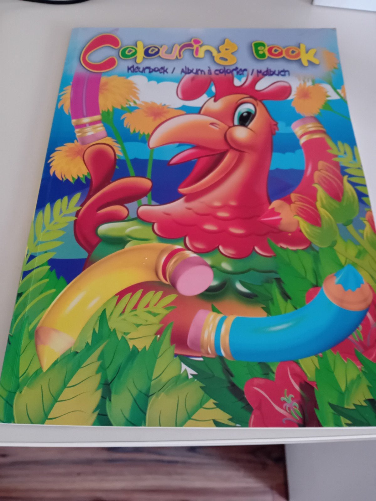 livre de couleurs, Enlèvement