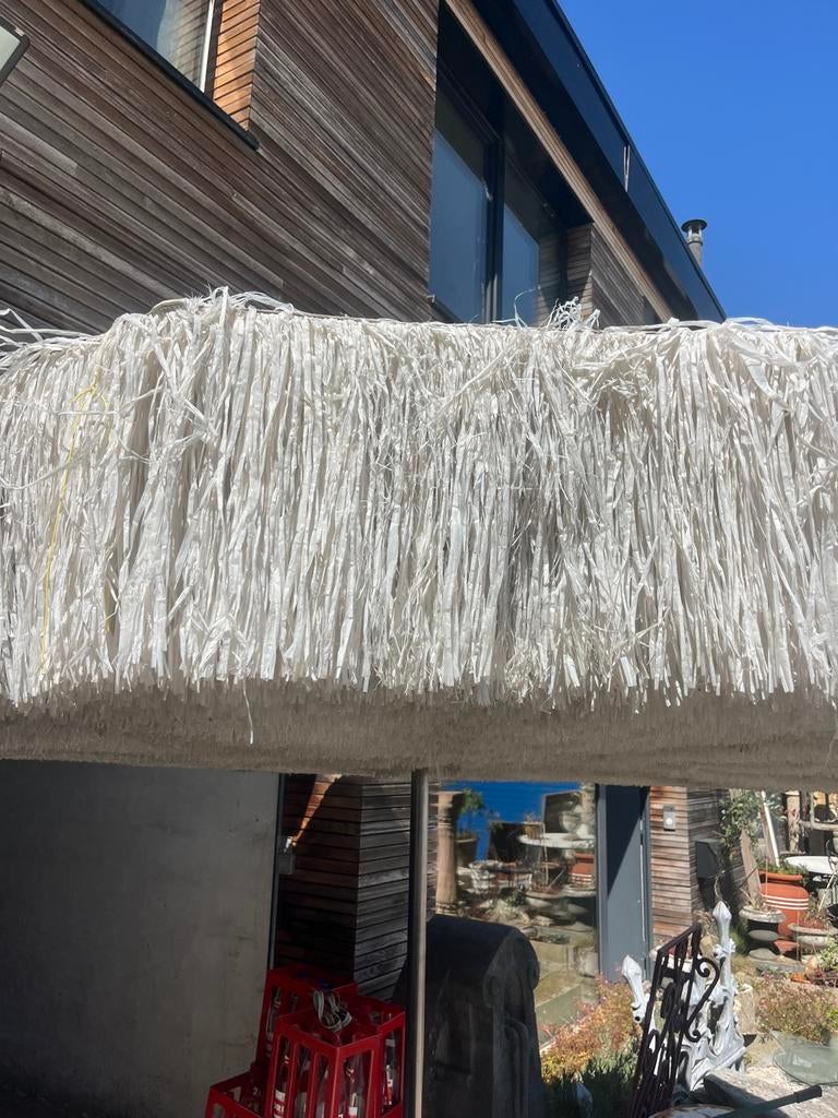 Frou frou parasol, Tuin en Terras, Zonneschermen, Ophalen, Gebruikt