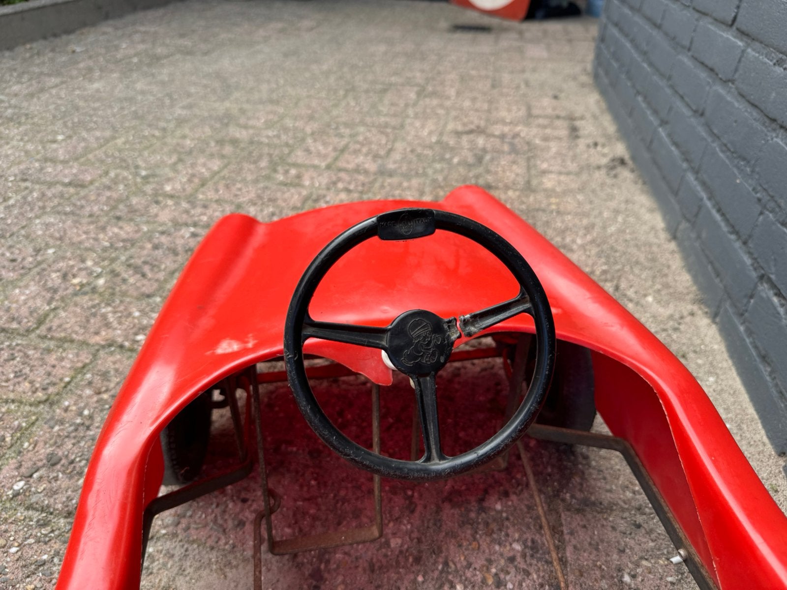 Oude Italiaanse Pedalcar / Trapauto, Ophalen of Verzenden