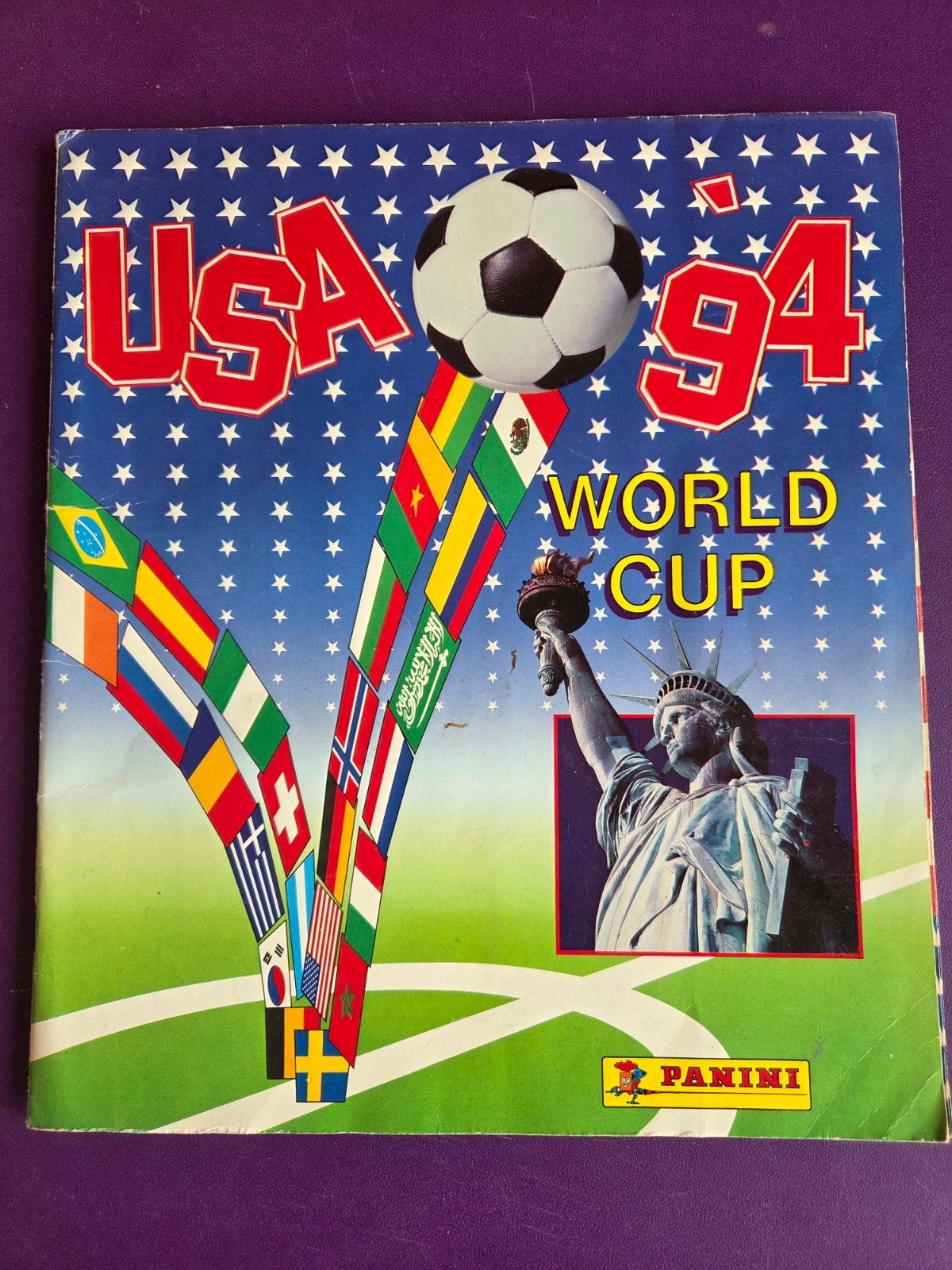Album panini world cup usa 94 complet, Enlèvement, Comme neuf