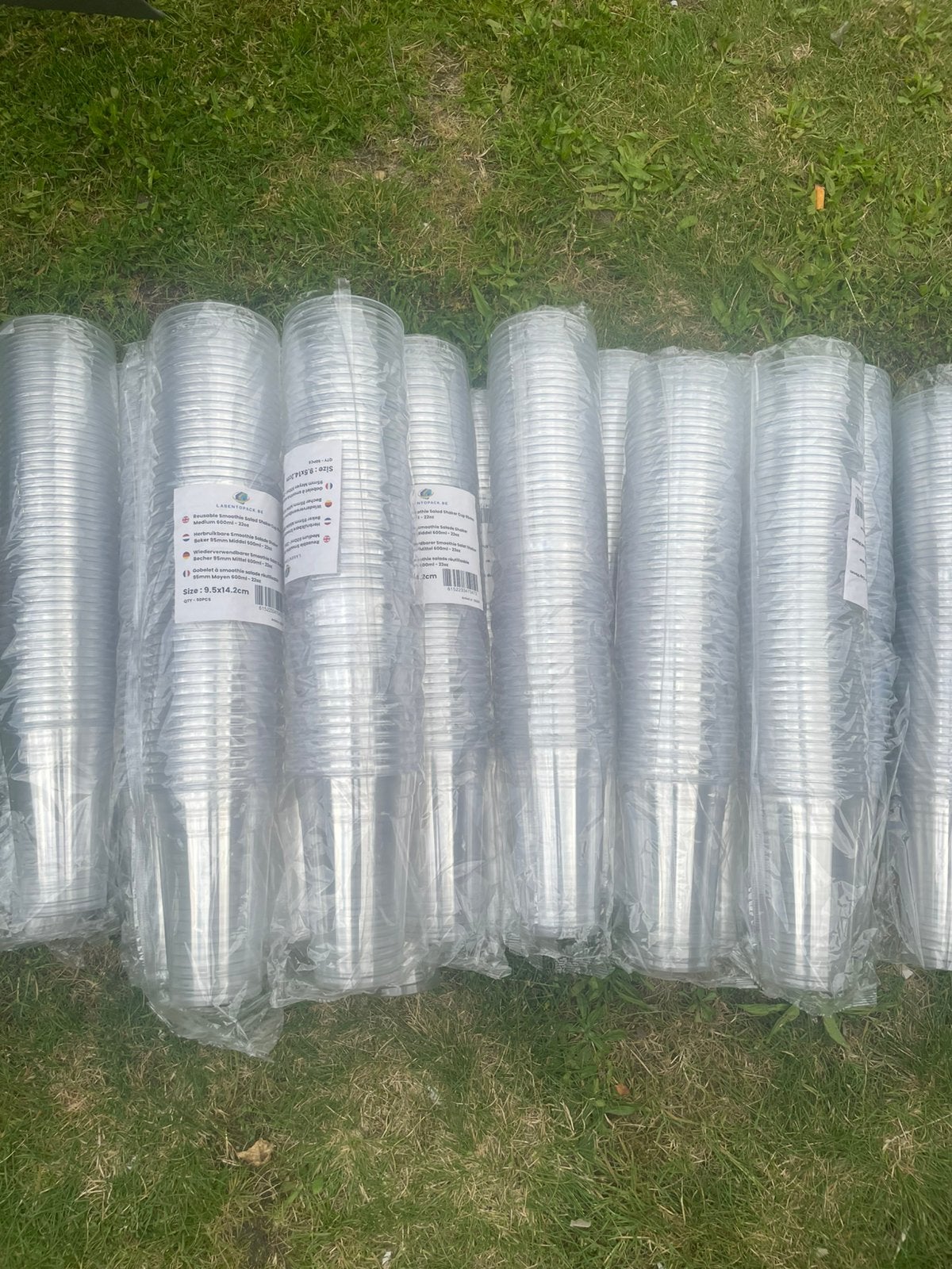 Smoothie/milkshake bekers 1000stuks, Ophalen, Nieuw, Overige typen