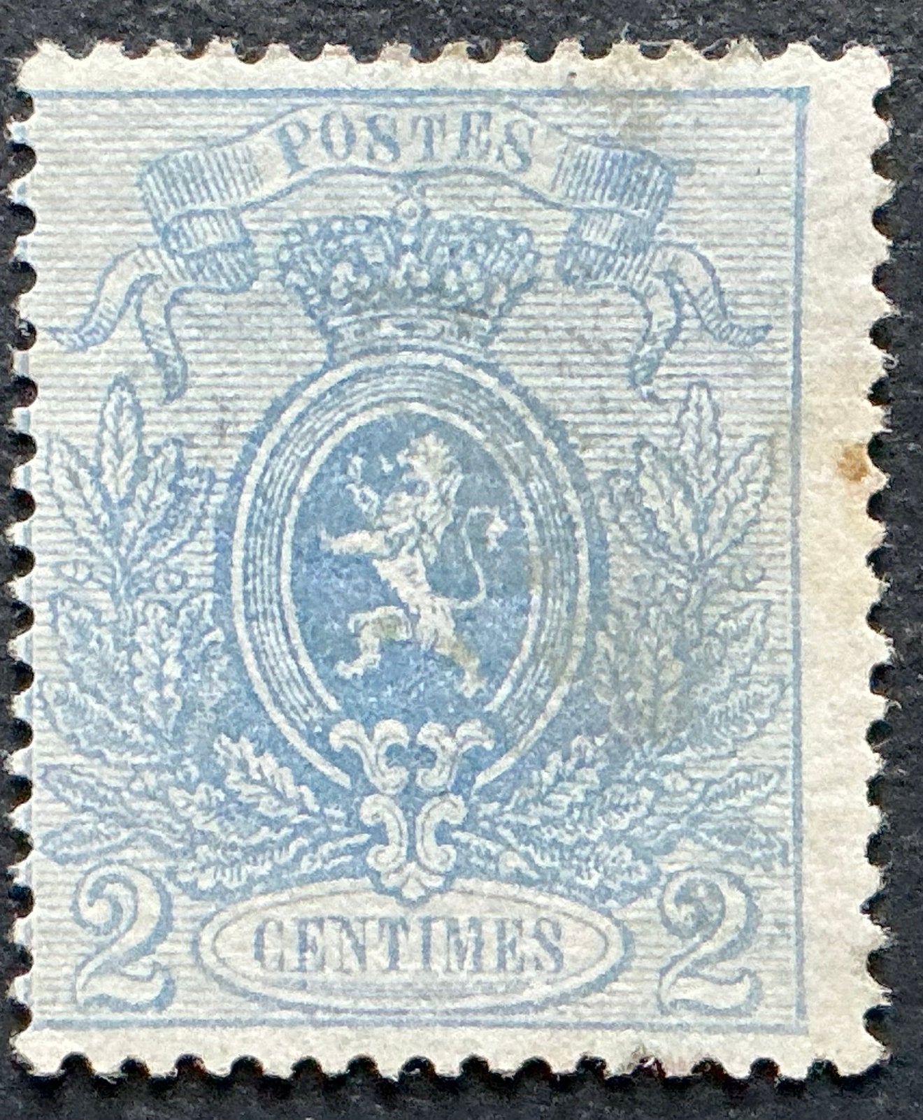 LOT 697. OBP: 24A. KLEINE LEEUW. (*), Ophalen of Verzenden, Postfris, Zonder gom, Overig