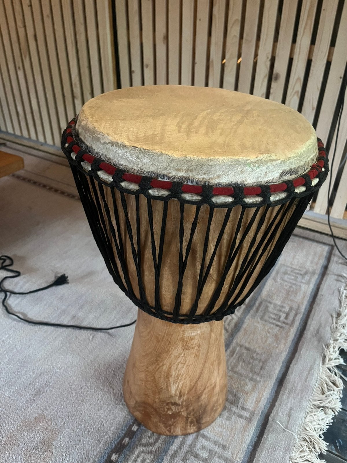 Traditionele afrikaanse djembe, Ophalen, Zo goed als nieuw