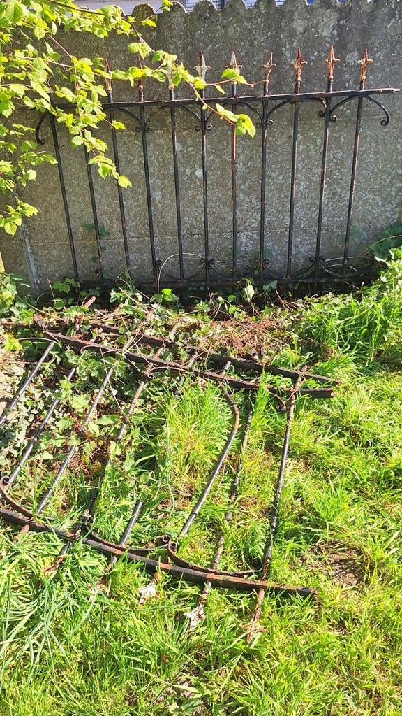 Oud smeedwerk, deels restaureerbaar, Tuin en Terras, Ophalen