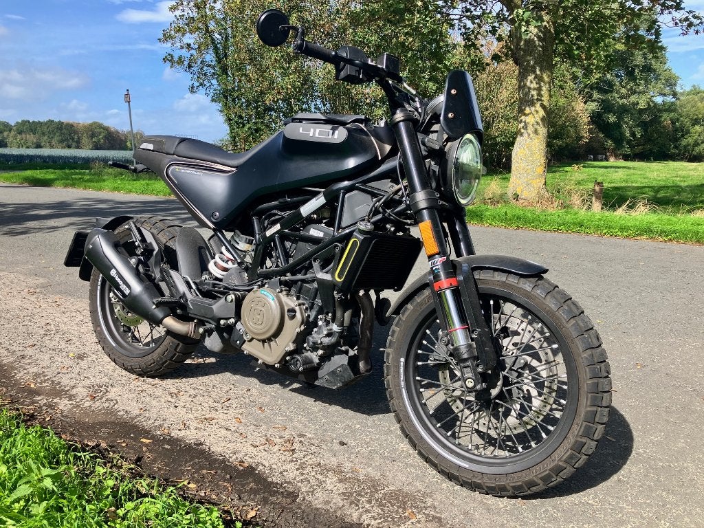 Husqvarna Svartpilen 401, Motoren, 390 cc, Occasion, Particulier, ABS