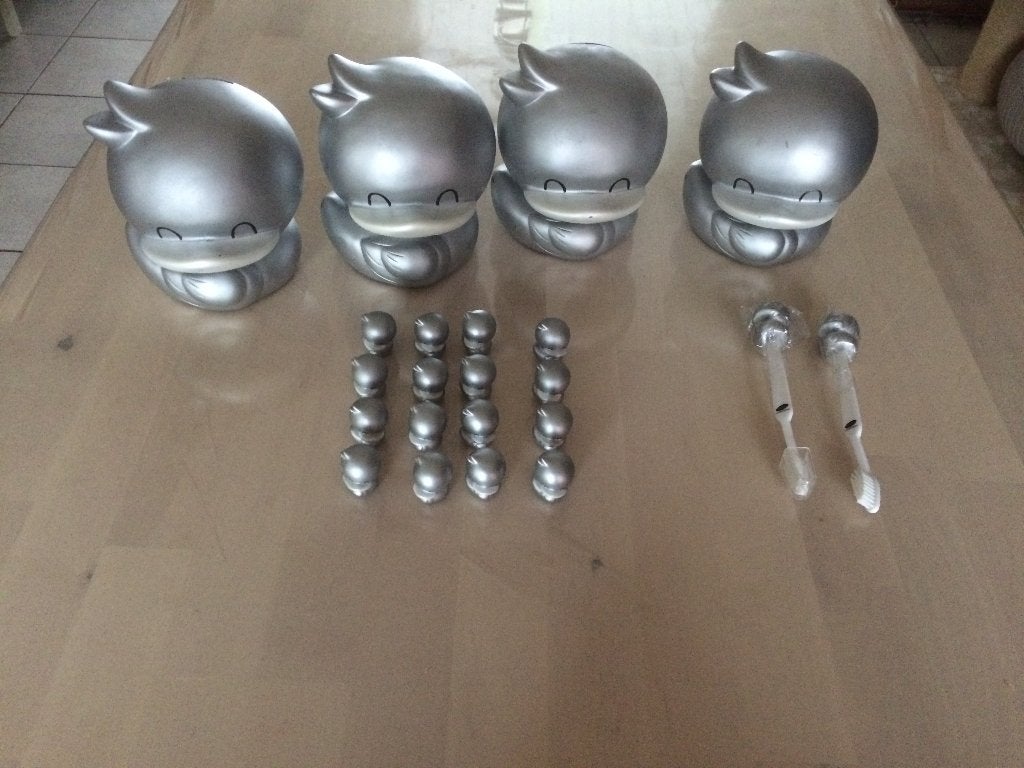 Eendje design duck zilver van BB collectie UITVERKOOP, Enlèvement ou Envoi, Neuf, Cadeau d'accouchement