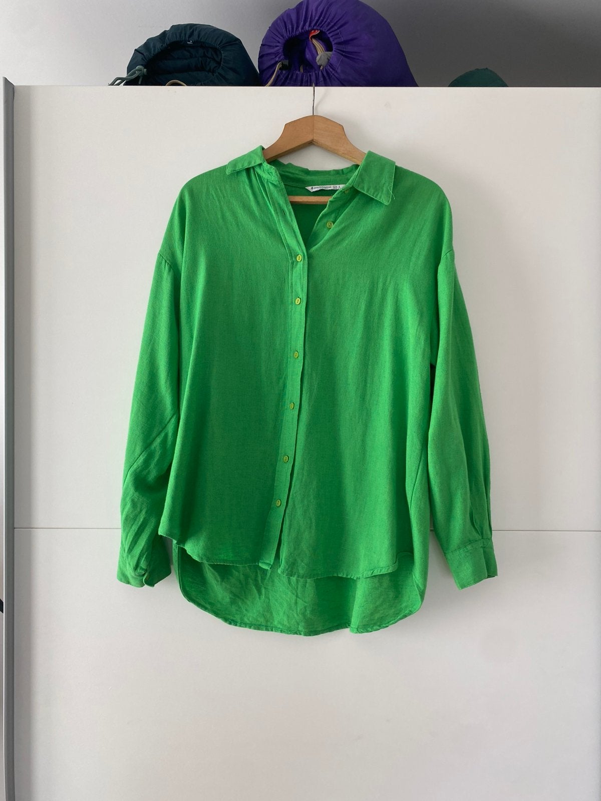 Stradivarius blouse 36, Ophalen of Verzenden, Zo goed als nieuw, Maat 36 (S), Groen