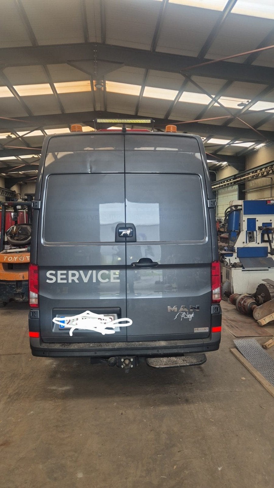 Permis de conduire double air MAN TG5 180 B, Achat, Entreprise, MAN, Attache-remorque