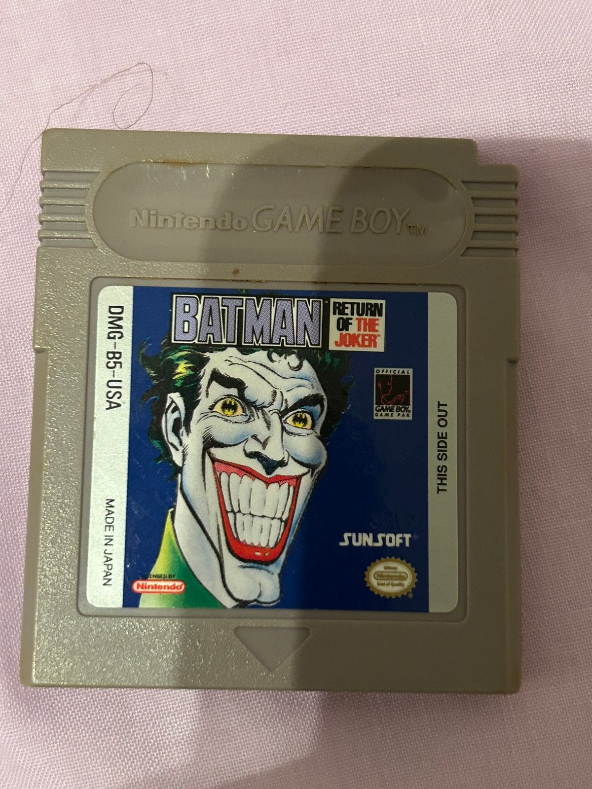 Nintendo game boy batman, Enlèvement, Comme neuf