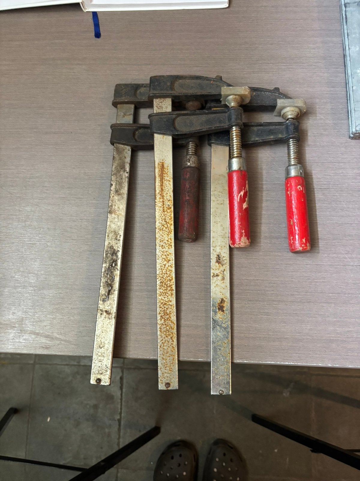 Lijm klem sergeanten, Doe-het-zelf en Bouw, Gereedschap | Handgereedschap, Ophalen, Zo goed als nieuw