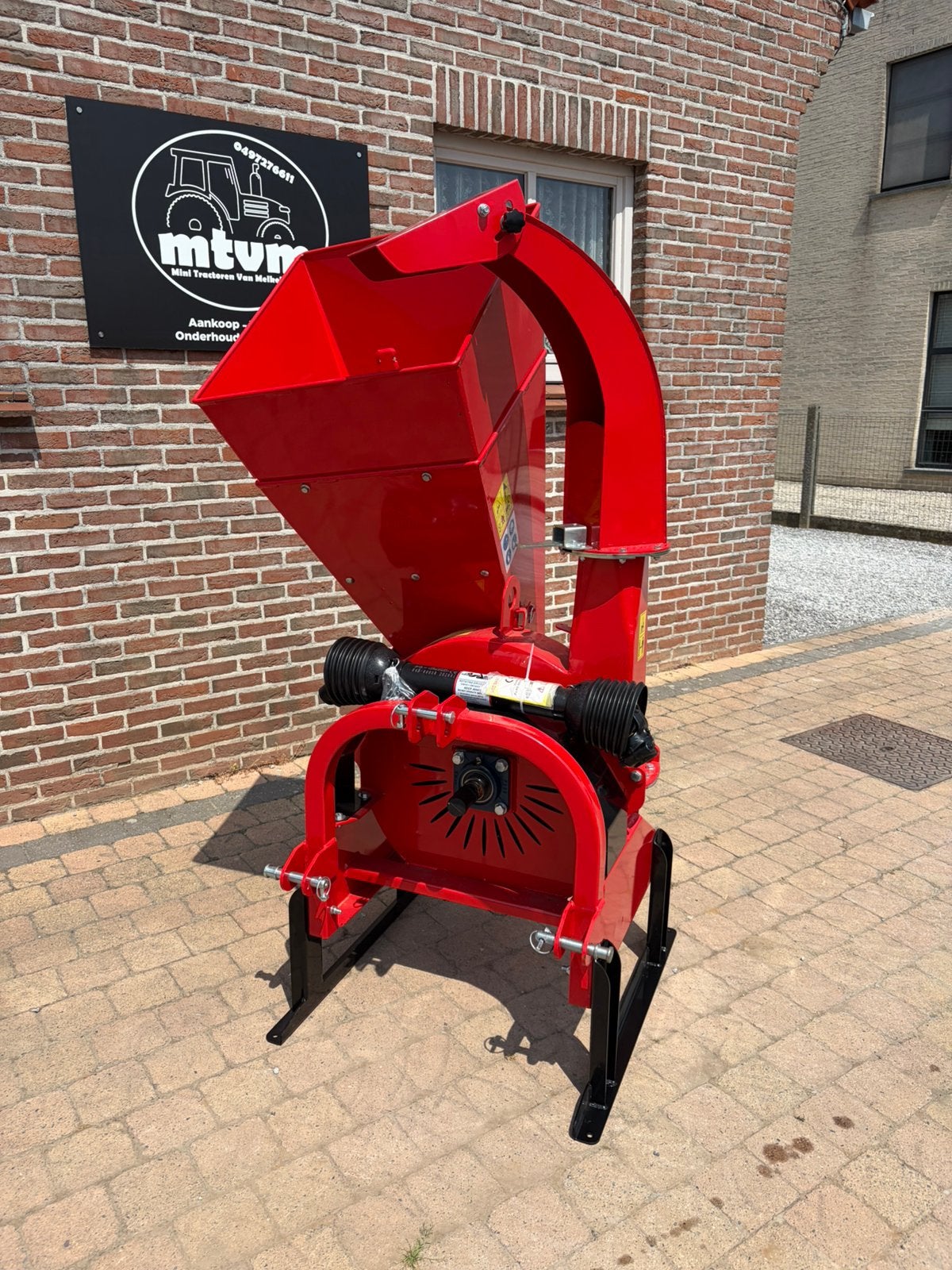 Nieuwe houthakselaar versnipperaar voor minitractor tot 10cm, Ophalen of Verzenden, Zo goed als nieuw