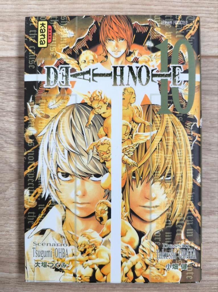 Manga death Note 10, Ophalen