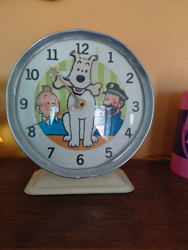 Reveil tintin, Enlèvement ou Envoi, Tintin, Utilisé