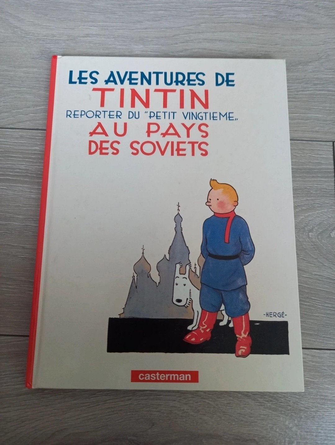BD Tintin au pays des soviets, Une BD, Enlèvement, Utilisé, Hergé.